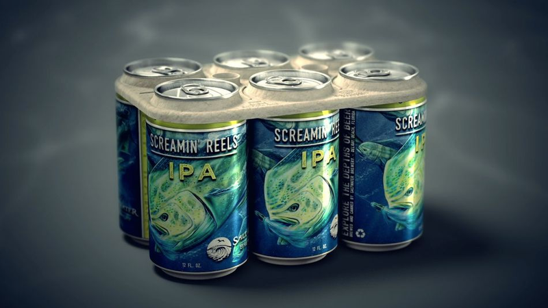 Illustration for article titled Crean unas anillas para latas de refresco que los animales marinos pueden comerse sin peligro